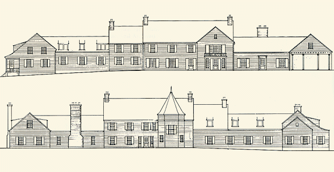 Mark Alan Hewitt, after working drawings in Avery Architectural Archives