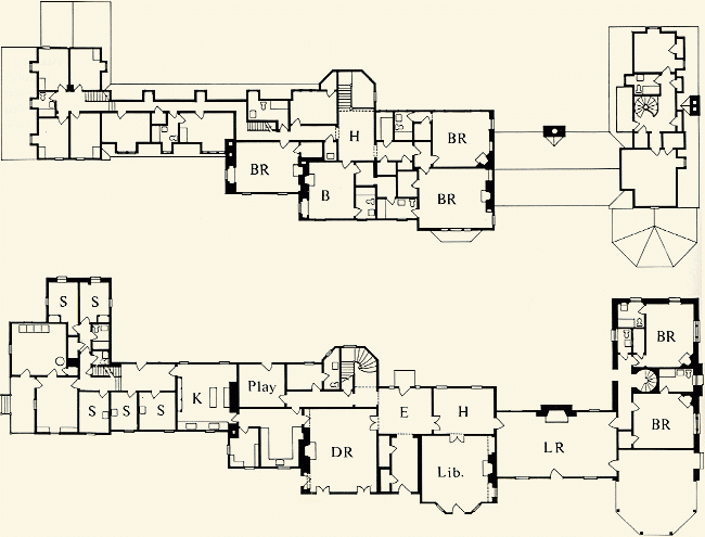 Mark Alan Hewitt, after working drawings in Avery Architectural Archives